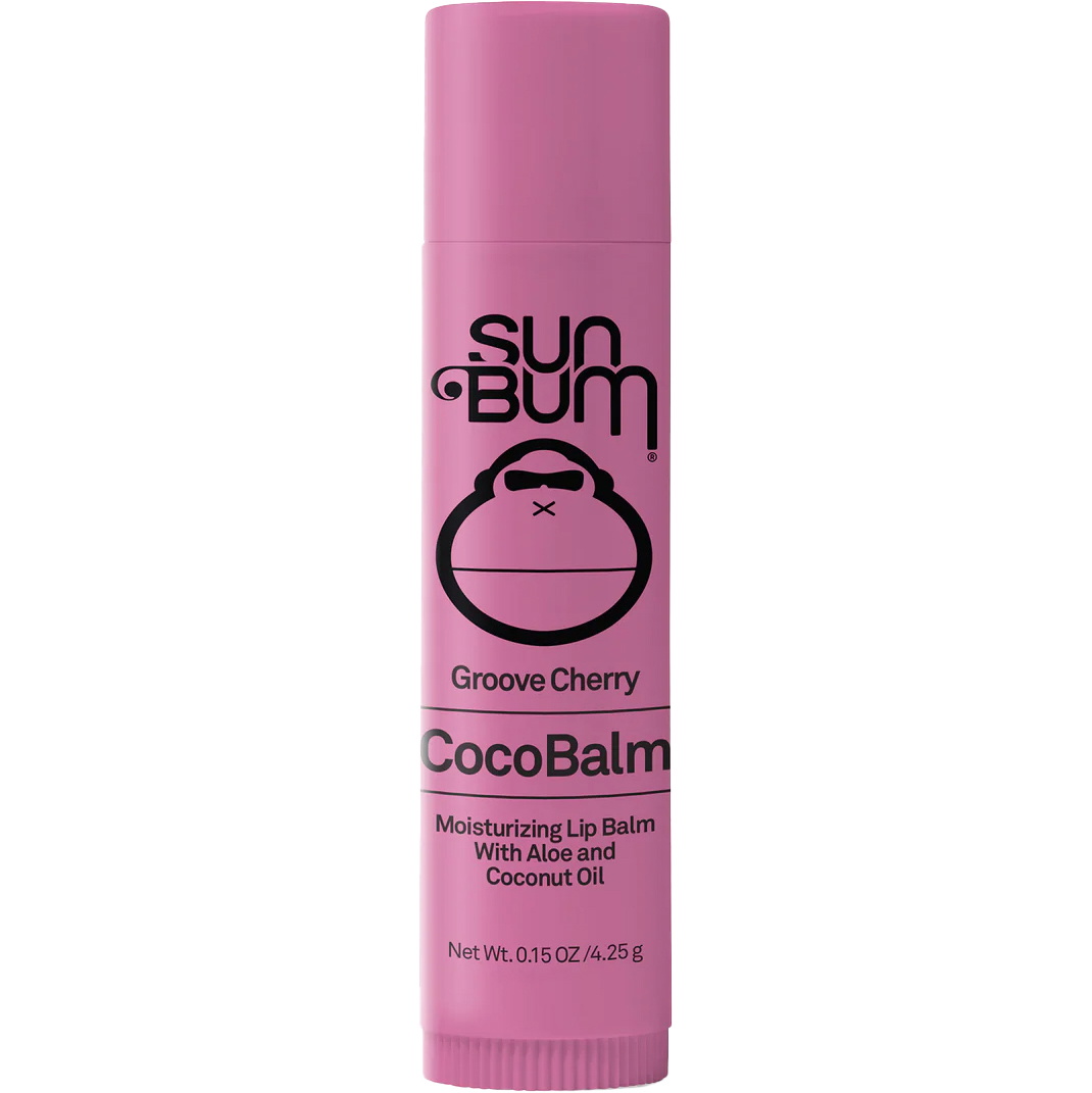 2026 Sun Bum CocoBalm Hydraterende Lippenbalsem 4.25g - Groove Cherry